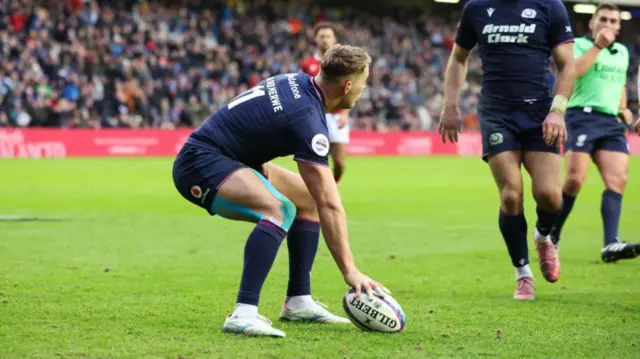 Duhan van der Merwe scores for Scotland