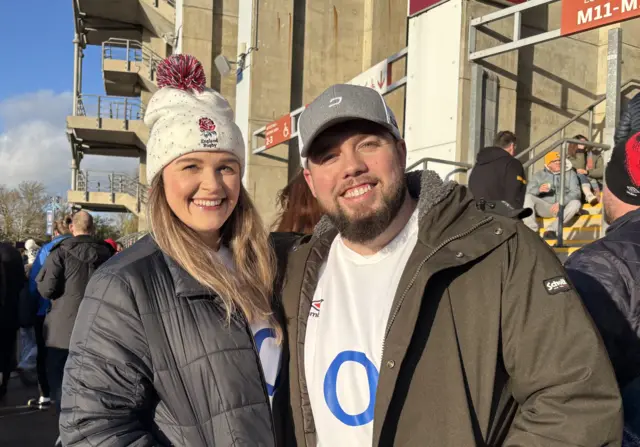 Dan Griffiths and Donna heath