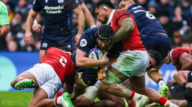 Max Williamson scores for Scotland