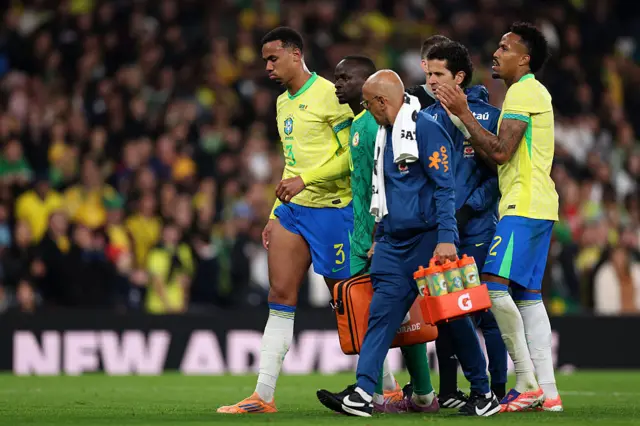 Gabriel picks up injury against Senegal playing for Brazil