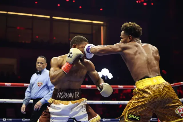 Haney lands on Norman Jr
