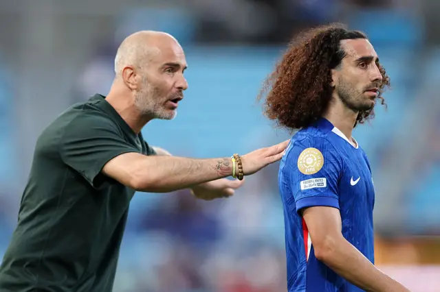 Enzo Maresca and Marc Cucurella