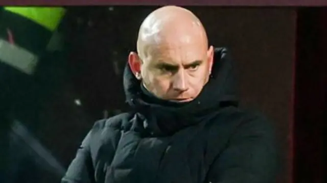Hibernian head coach David Gray