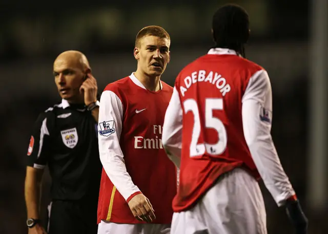 Adebeyor and Bendtner