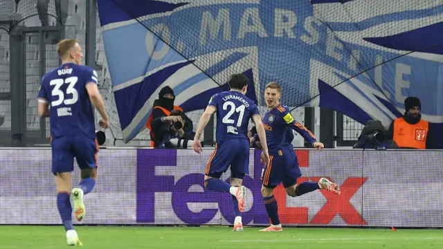 Harvey Barnes of Newcastle United celebrates scoring
