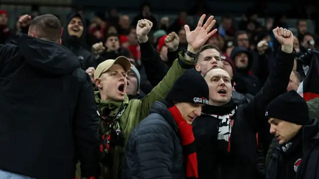 Leverkusen fans