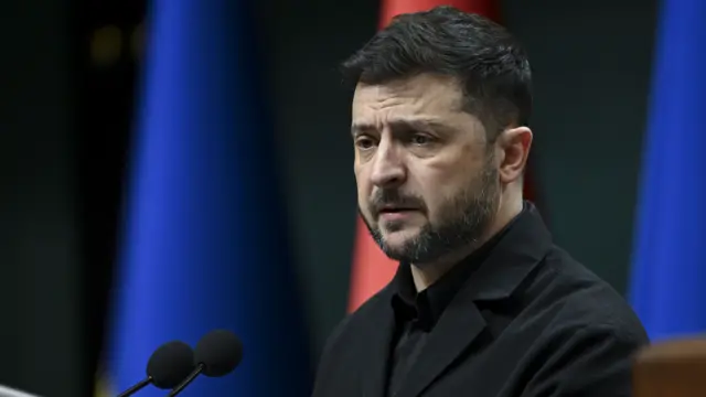 Ukrainian President Volodymyr Zelensky