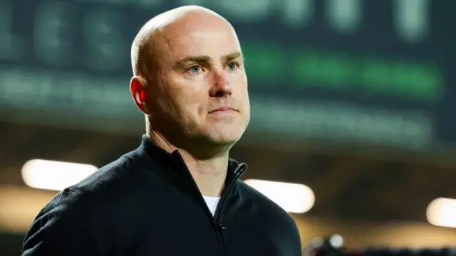 Motherwell head coach Jens Berthel Askou