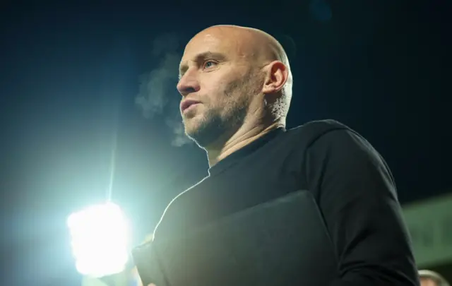 Hibernian head coach David Gray