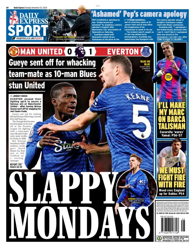 Express back page