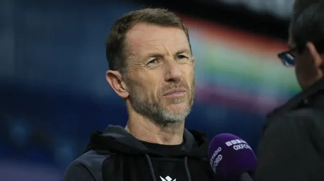 Oxford manager Gary Rowett