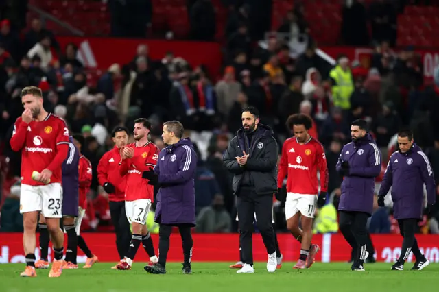 Man Utd dejected