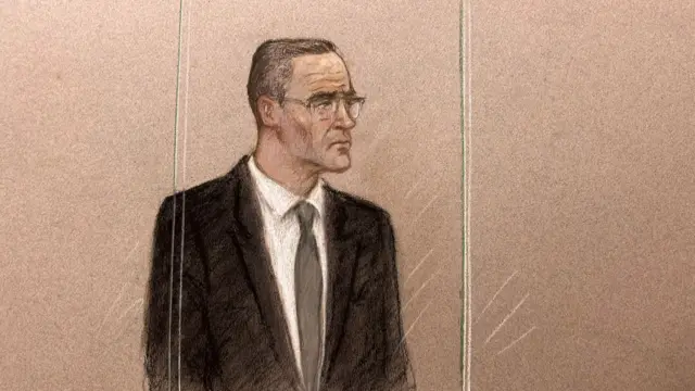 Paul Doyle court sketch