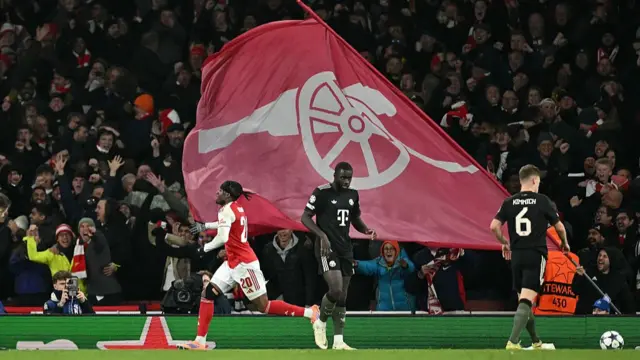 Noni Madueke celebrates scoring