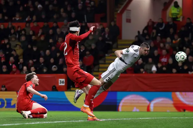 Nardin Mulahusejnovic of FC Noah scores his team's first goal