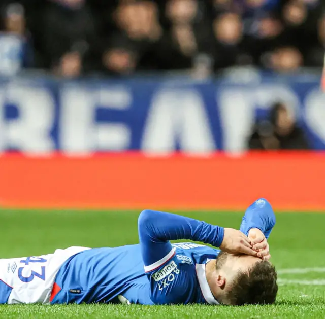 FT: Rangers 1-1 Braga