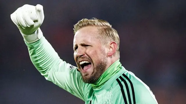 Celtic goalkeeper Kasper Schmeichel