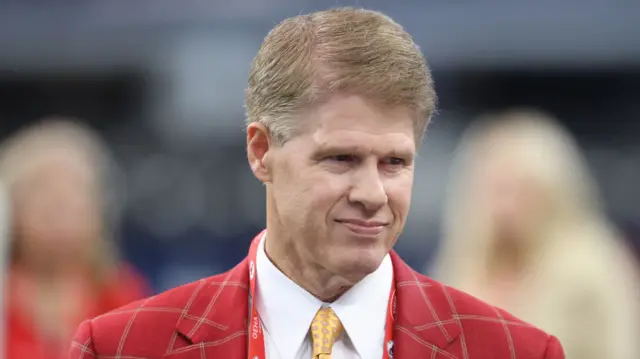 Kansas City Chiefs co-owner Clark Hunt before the team's Thanksgiving game at Dallas Cowboys
