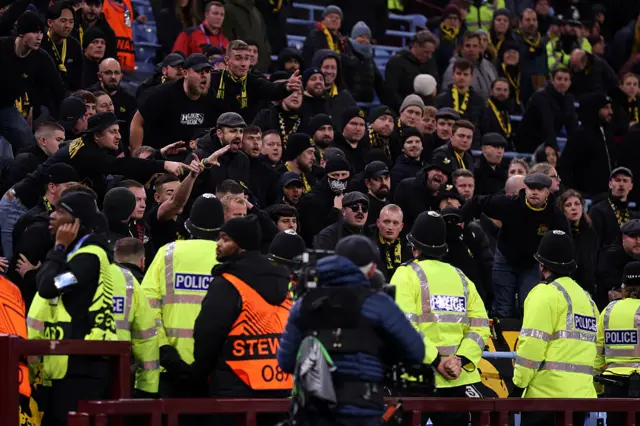 Young Boys fans react