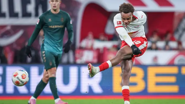 Assan Ouédraogo playing for RB Leipzig