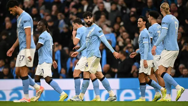 Manchester City players