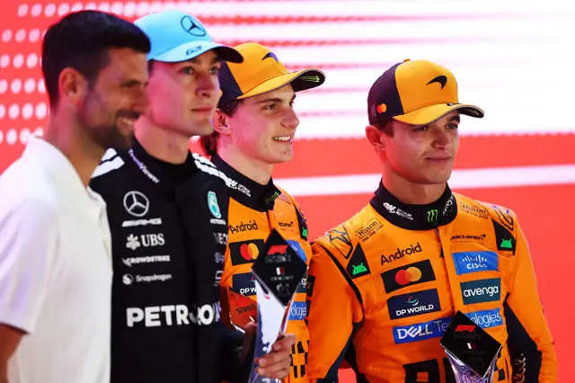 Qatar sprint top three