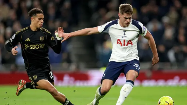 Tottenham v Fulham action