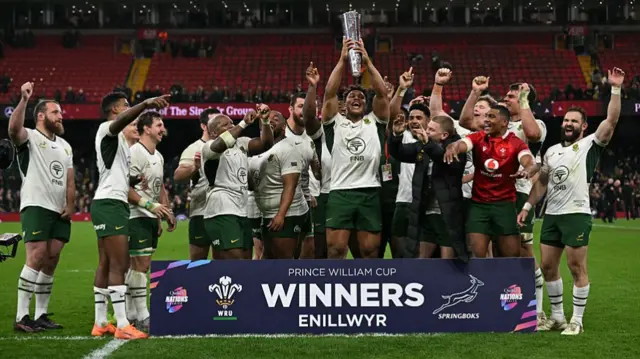 South Africa lift Prince William Cup