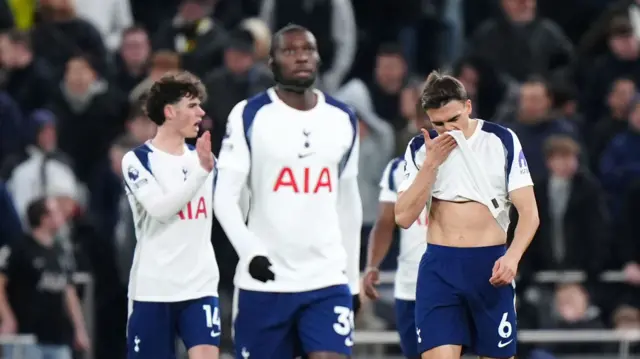 Tottenham players