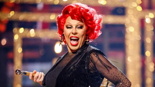 La Voix performing on Strictly Come Dancing