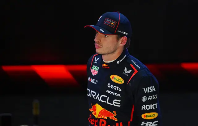Max Verstappen at the Qatar Grand Prix
