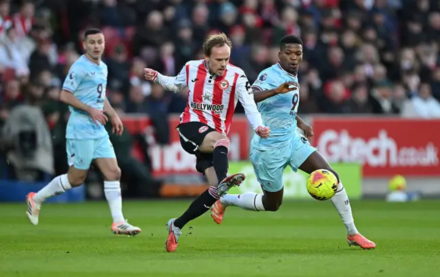 Mikkel Damsgaard of Brentford