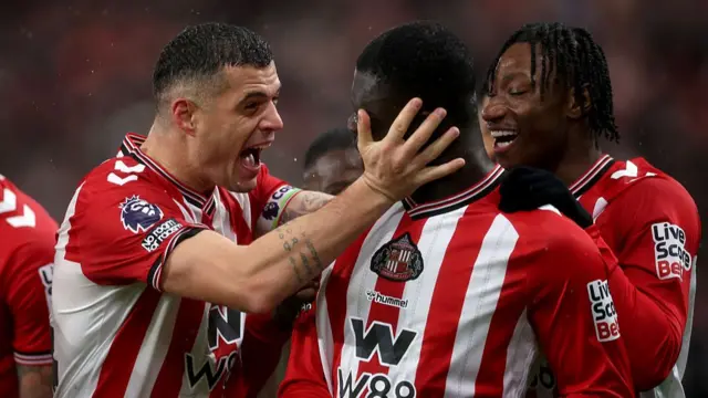 Sunderland celebration