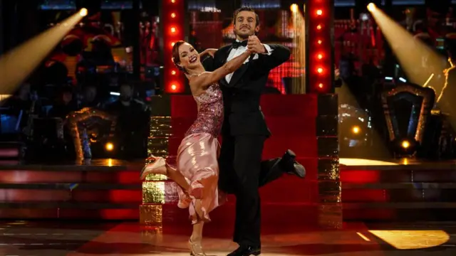 George and Alexis on Strictly