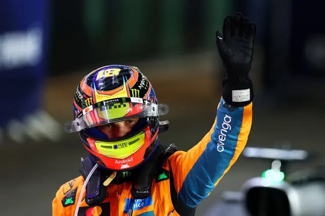 Oscar Piastri wins the sprint race in Qatar