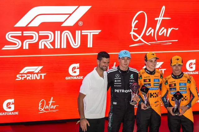 Top three sprint