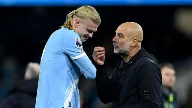Haaland and Guardiola