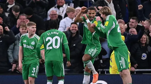 Newcastle celebrate