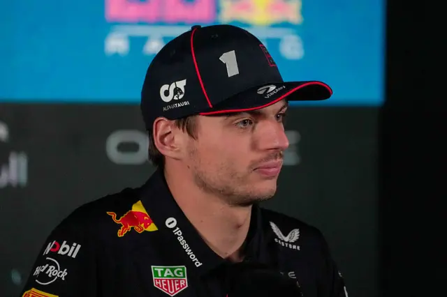 Max Verstappen at the Qatar Grand Prix