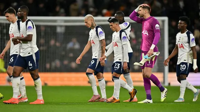 Tottenham deject