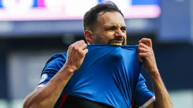 Rangers forward Nedim Bajrami