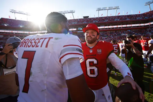 Baker Mayfield and Jacoby Brissett
