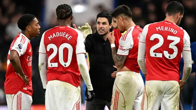 Arsenal players