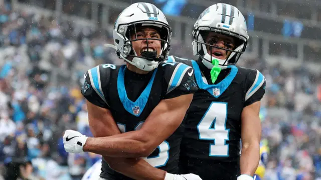 Carolina Panthers beat the Los Angeles Rams