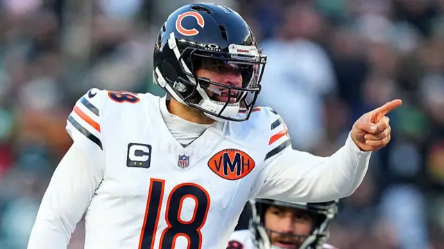 Caleb Williams of the Chicago Bears in the NFL