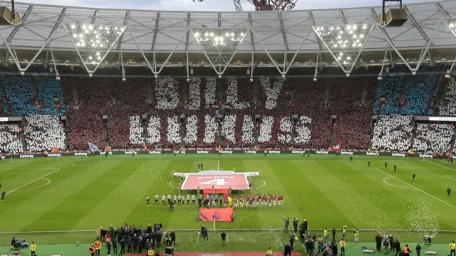 Billy Bonds Stand ahead of its official opening