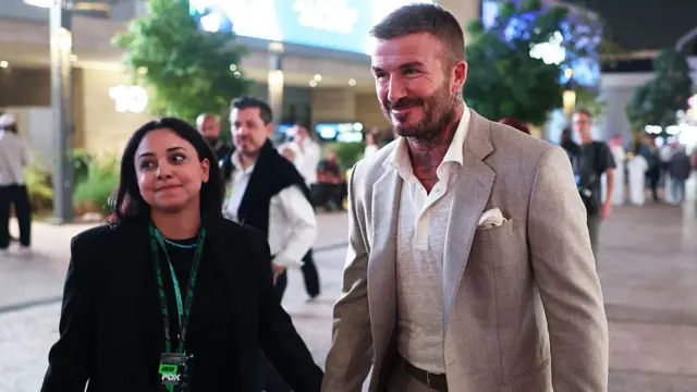 former England and Manchester United star David Beckham