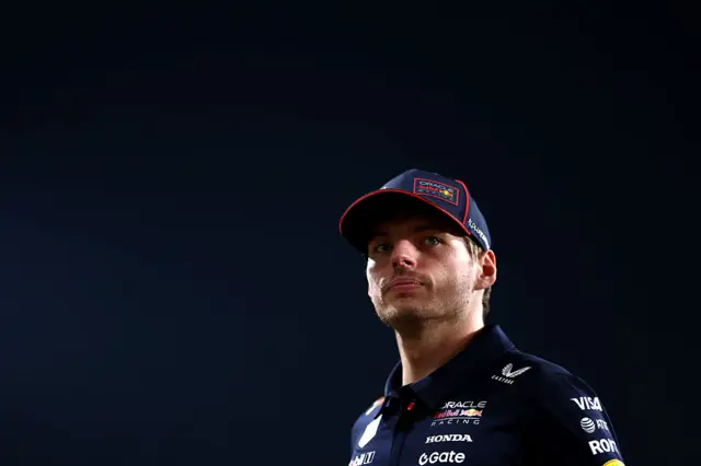 Max Verstappen at the Qatar Grand Prix
