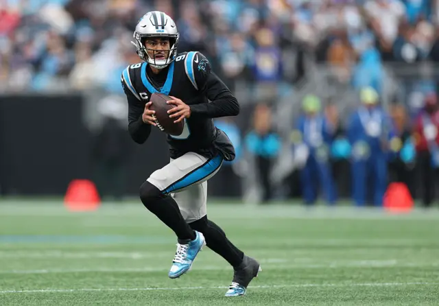 Bryce Young in action for the Panthers