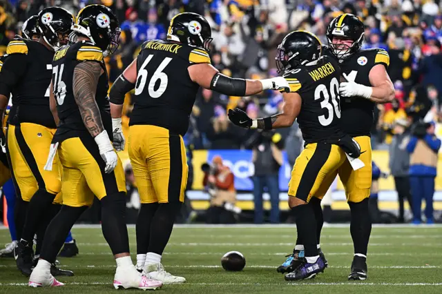 Steelers celebrate